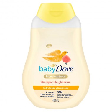 SHAMPOO DOVE BABY HIDRAT GLICERINA 400ML