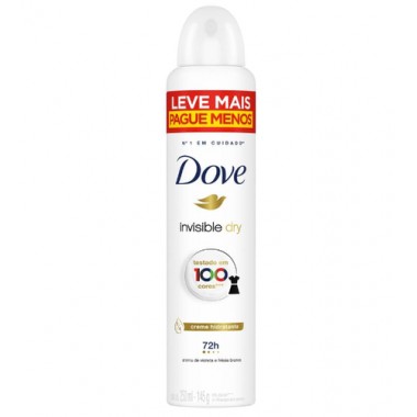 DESOD DOVE INVISIBLE DRY AERO LV+ 250ML