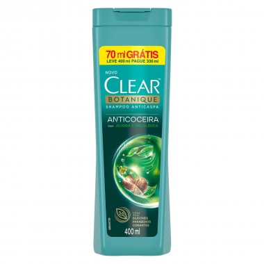 SHAMPOO CLEAR ANTICOCEIRA L400 P330ML