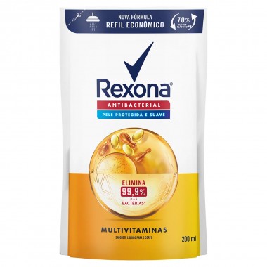 SABONETE LIQ REXONA ANTIBAC REFIL 200ML