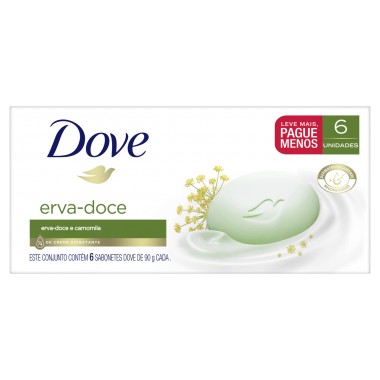 SABONETE DOVE ERVA DOCE C6 90GR