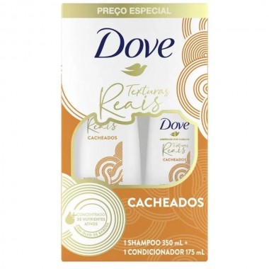 CONJ DOVE SH COND TEXTURAS CACHO 525ML