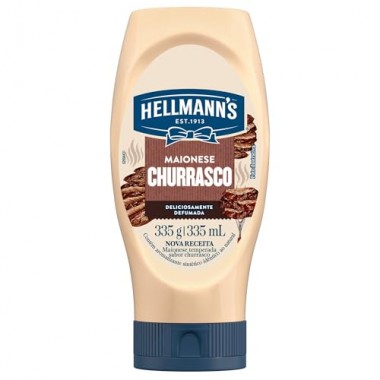 MAIONESE HELLMANNS CHURRASCO SQZ 335G