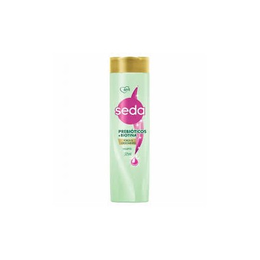 SHAMPOO SEDA PREBIOTICOS BIOTINA 325ML