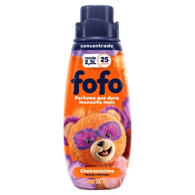 AMACIANTE FOFO CONC LARANJA VIT 500ML