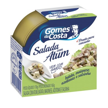 SALADA ATUM GOMES DA COSTA BAT MA AZ 170