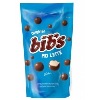 CHOCOLATE BIBS AO LEITE POUCH 120GR