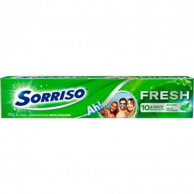 CREME DENTAL SORRISO FRESH HORTELA 90GR