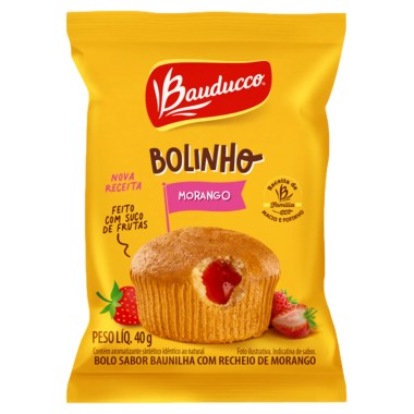 BOLINHO BAUDUCCO MORANGO 40GR