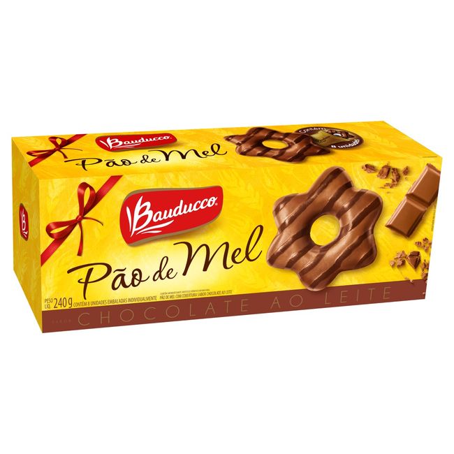 BISCOITO BAUDUCCO PAO DE MEL 180GR