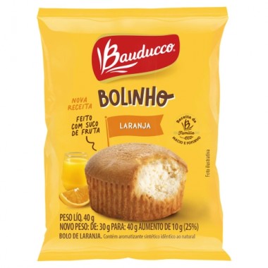 BOLINHO BAUDUCCO LARANJA 40GR