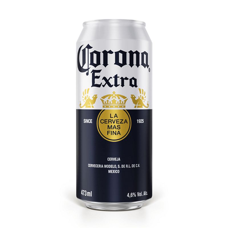 CERVEJA CORONA EXTRA LATAO 473ML