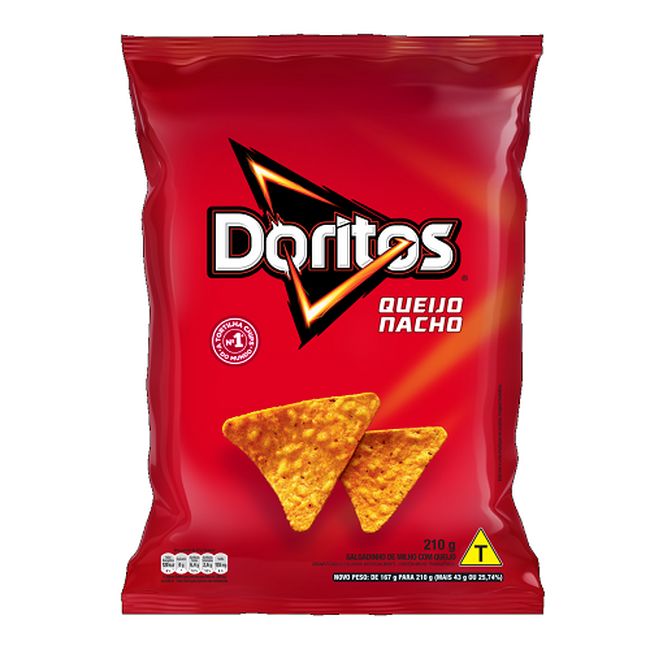 SALG ELMA CHIPS DORITOS NACHO 210GR