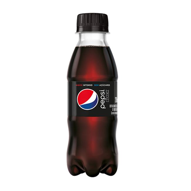 REFRIGERANTE PEPSI BLACK MINI PET 200ML