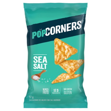 SALG ELMA CHIPS POPCORNERS SEA SALT 57G