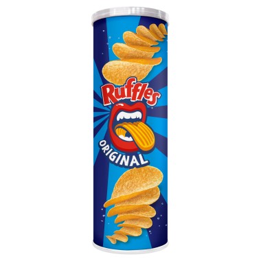 SALG ELMA CHIPS RUFFLES TUB BAT ORIG100G