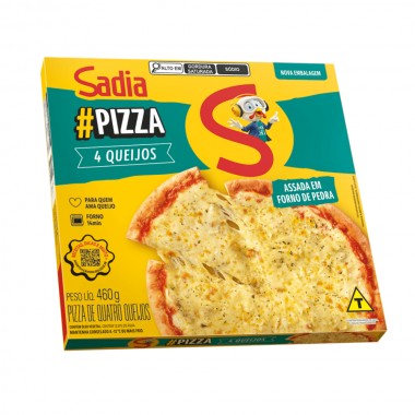 PIZZA SADIA QUATRO QUEIJOS 460GR