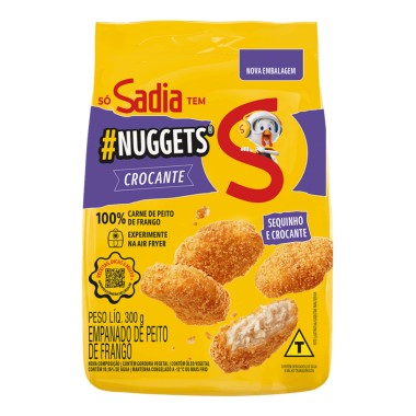 FGO EMP SADIA NUGGETS CROC 300G