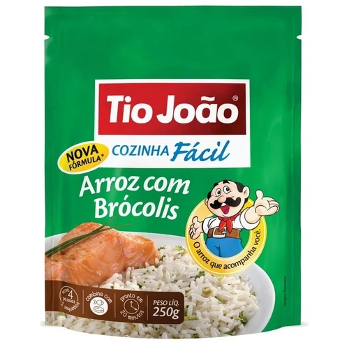 ARROZ TIO JOAO C BROCOLIS 250g