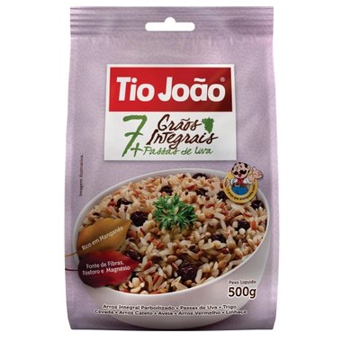 ARROZ TIO JOAO 7GRAOS C PASSAS UVA 500GR