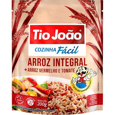 ARROZ TIO JOAO INT C VERMELHO 200G