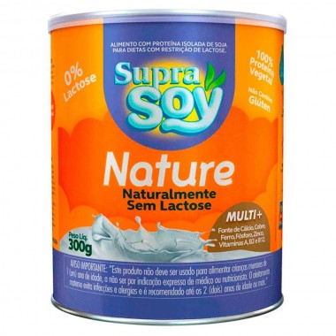 LEITE PO SUPRASOY S LACTOSE NATURE 300G