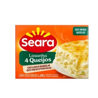 LASANHA SEARA 4 QUEIJOS 600GR