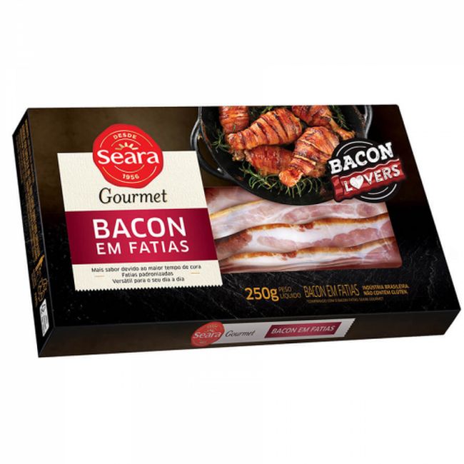 SNO BACON SEARA GOURMET FATIAS 250GR