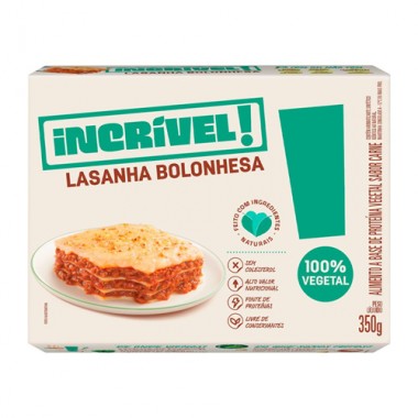 LASANHA VEGETAL SEARA INCRIVEL 350G