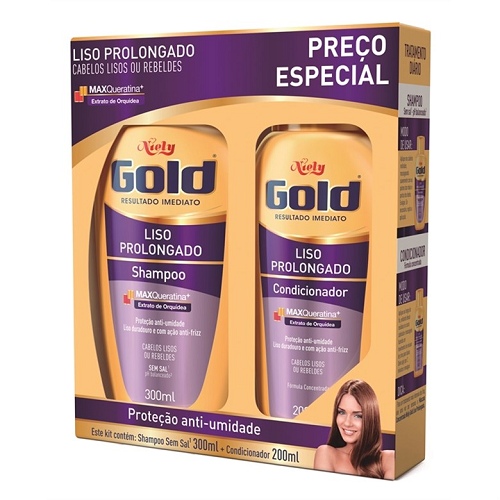 CONJ SH300+COND200 NIELY GOLD LISO PROLO