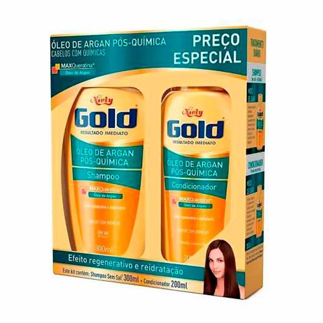 CONJ NIELY GOLD SH COND POS QUIMICA