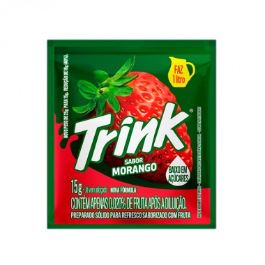 REFRESCO TRINK MORANGO 15GR