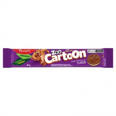 BISCOITO ZOO CARTOON FLOCOS 85GR