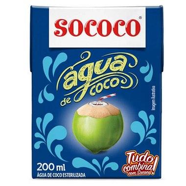 AGUA DE COCO SOCOCO 200G