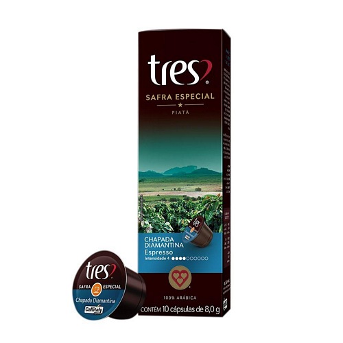 CAFE TRES CORACOES CAPS CHAPADA DIAM 88G