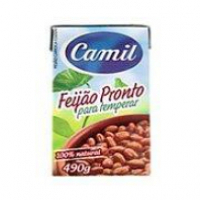 FEIJAO PRETO PRONTO P/ TEMPERAR CAMIL490