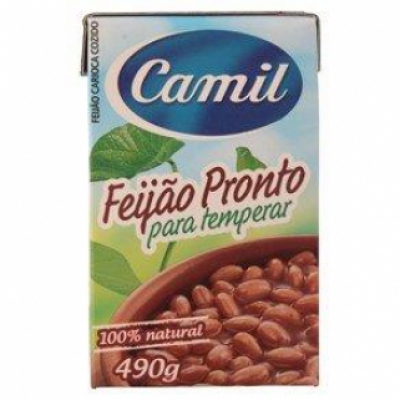 FEIJAO CARIOCA PRONTO P/ TEMP CAMIL490