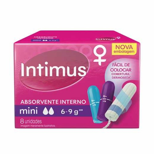 ABSORVENTE INTIMUS OB MIN