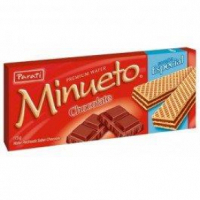 BISCOITO WAF MINUETO CHOCOLATE 73GR