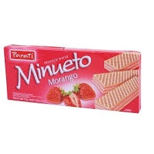 BISCOITO WAF MINUETO MORANGO 81GR