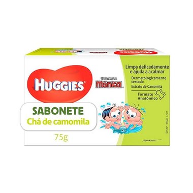 SABONETE HUGGIES TURMA MONICA CAMO75GR