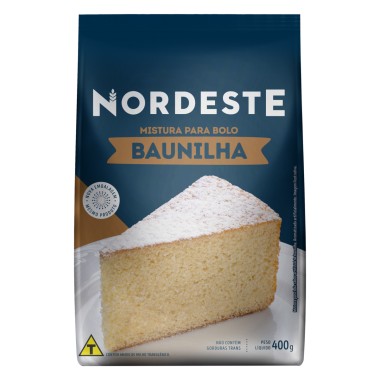 MISTURA BOLO NORDESTE BAUNILHA 400GR