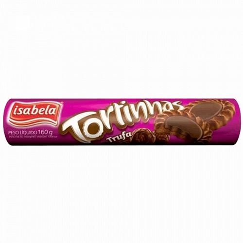 BISCOITO ISABELA TORTINHAS TRUFA 140GR