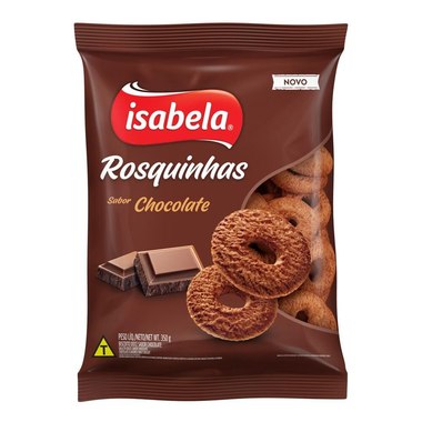 BISCOITO ISABELA ROSQUINHA CHOCOLATE 300