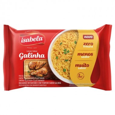 MASSA INST ISABELA NAO FRITO GALINHA 75G