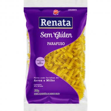 MASSA RENATA S GLUTEN PARAFUSO 500GR