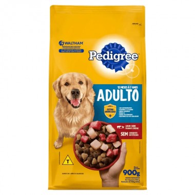 RACAO PEDIGREE CARNE FRANGO 900GR