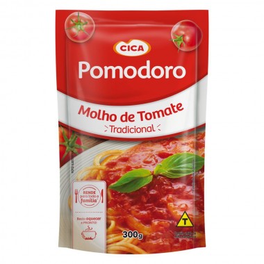 MOLHO TOMATE POMODORO SHT 300GR