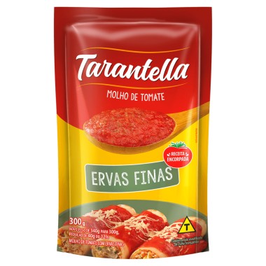 MOLHO TARANTELLA ERVAS FINAS 300G