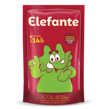 EXTRATO TOMATE ELEFANTE SACHE 300GR